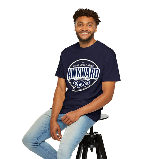 Awkward Vintage Logo T-Shirt — 'Established 1943' Graphic Tee