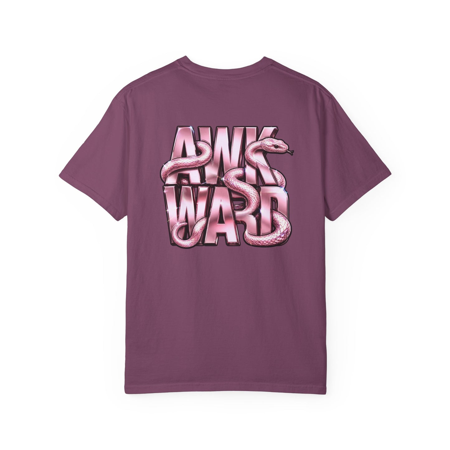 Ask A Ward T-Shirt — Pink Snake Graphic Tee