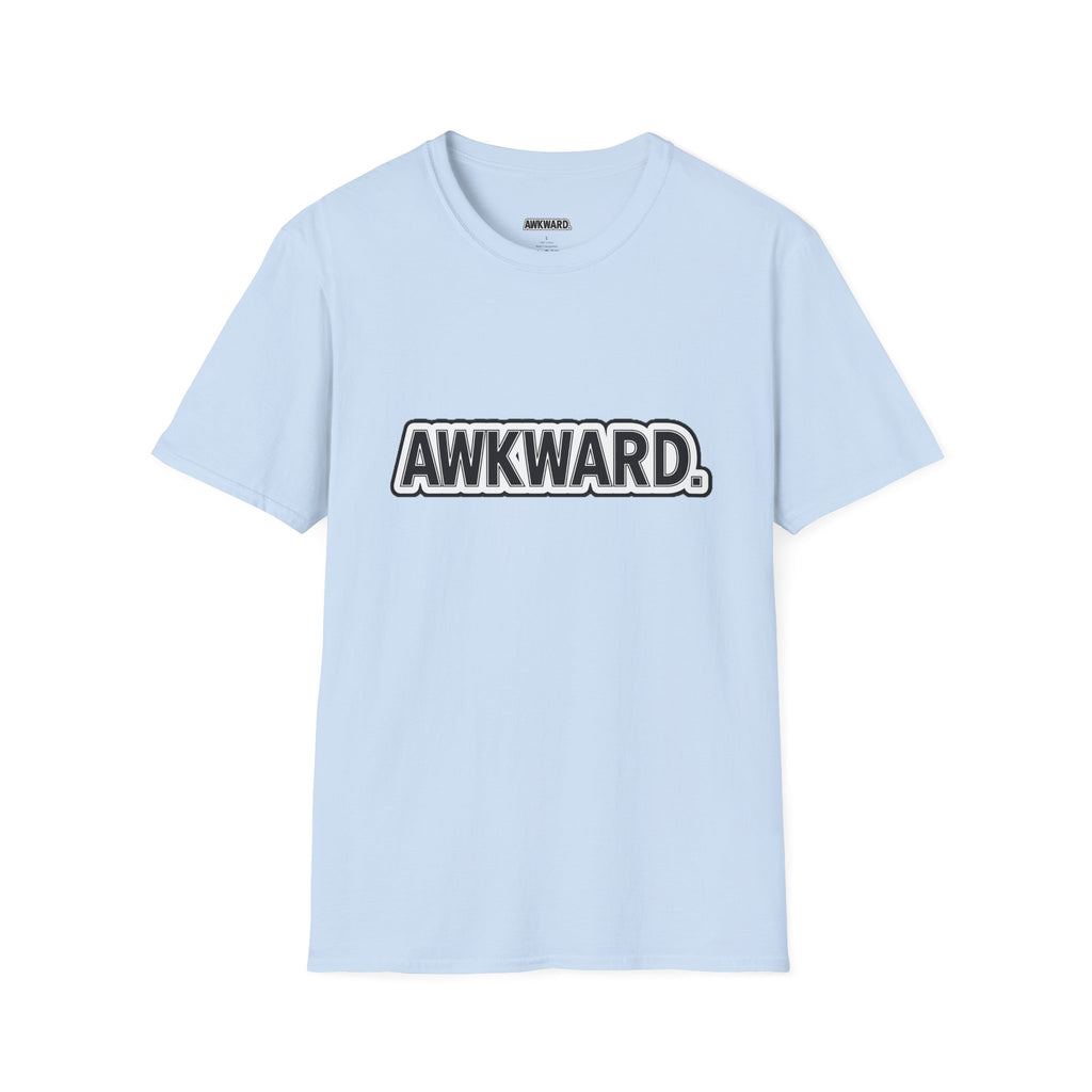 AWKWARD. Tee — Edgy Bandaged Dog Wheelchair Graphic Streetwear Shirt
