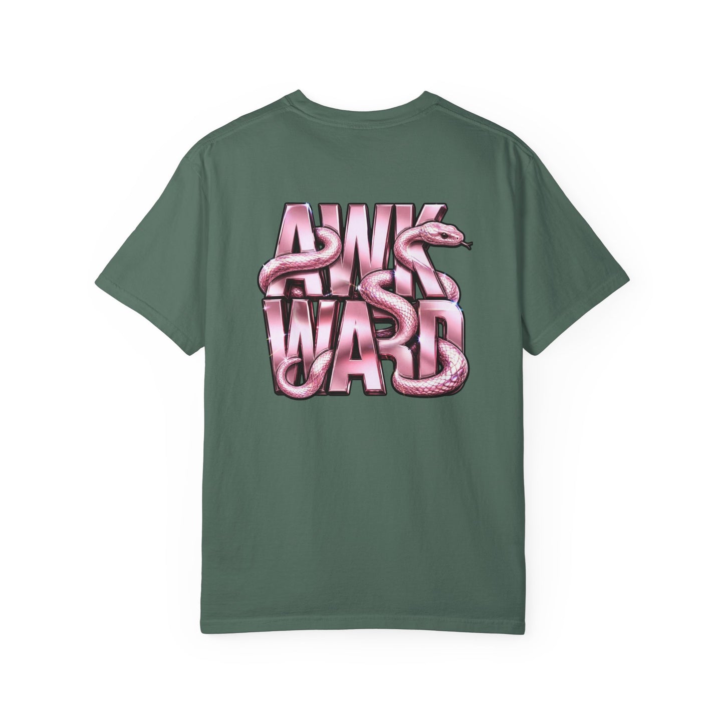 Ask A Ward T-Shirt — Pink Snake Graphic Tee