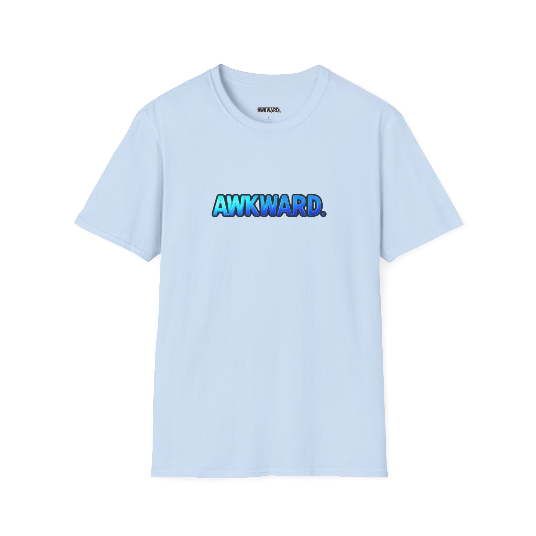 AWKWARD Tee — 3D Injured Red Dog in Wheelchair, Dark Humor Streetwear