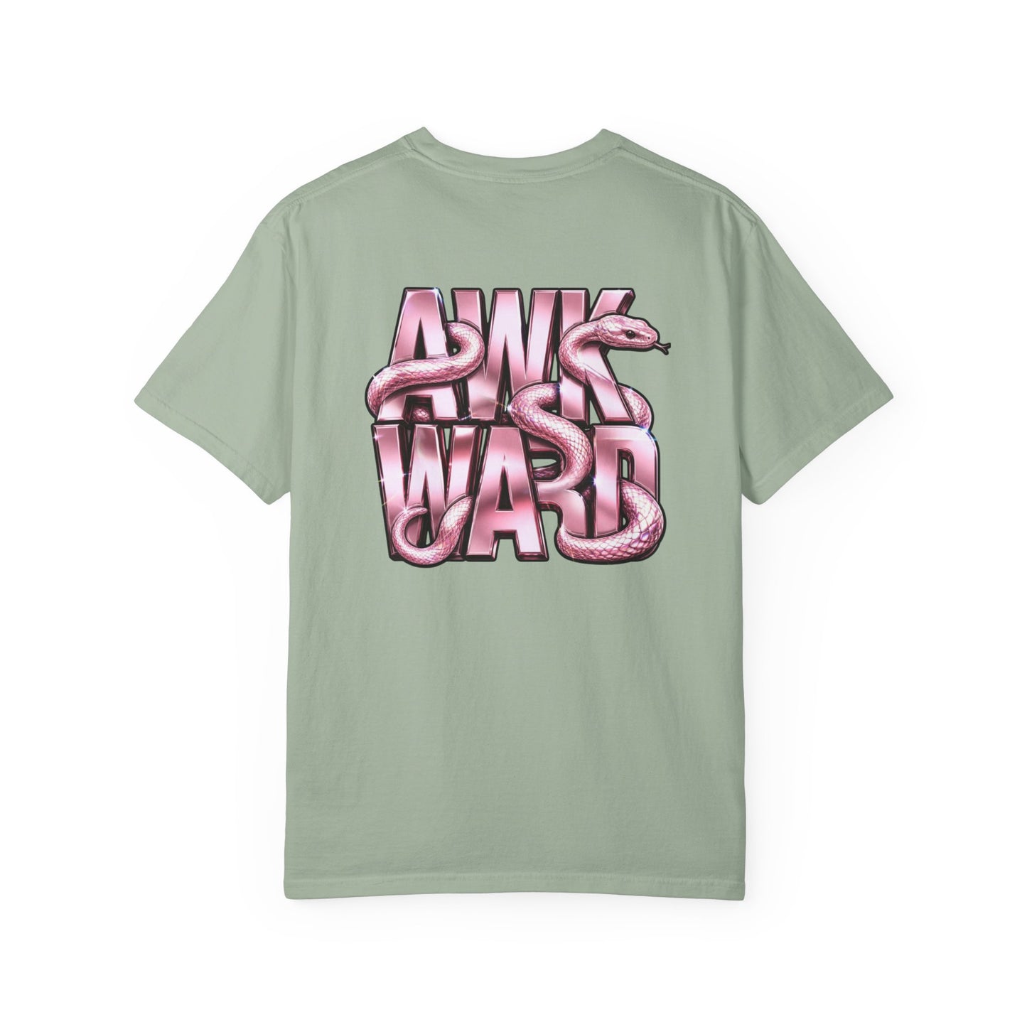 Ask A Ward T-Shirt — Pink Snake Graphic Tee