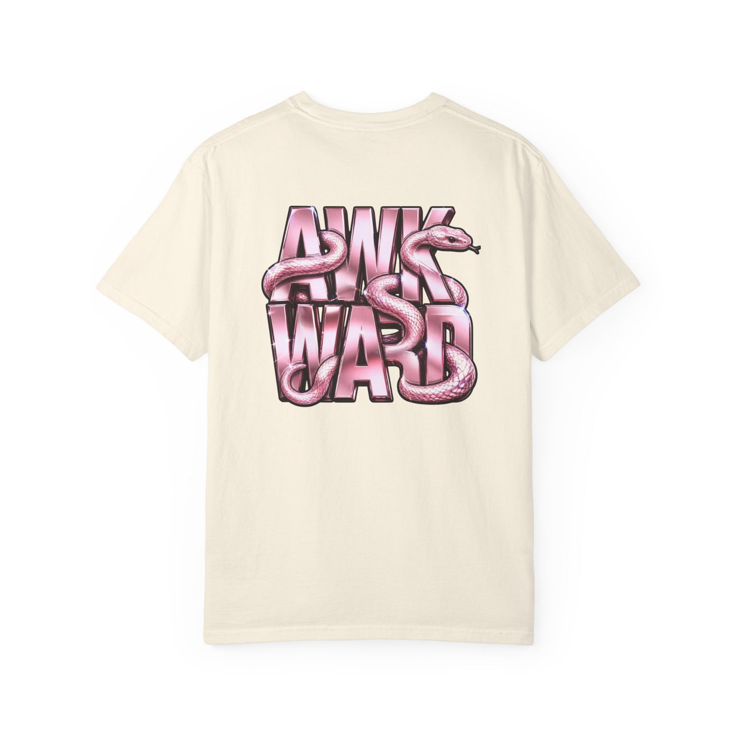 Ask A Ward T-Shirt — Pink Snake Graphic Tee