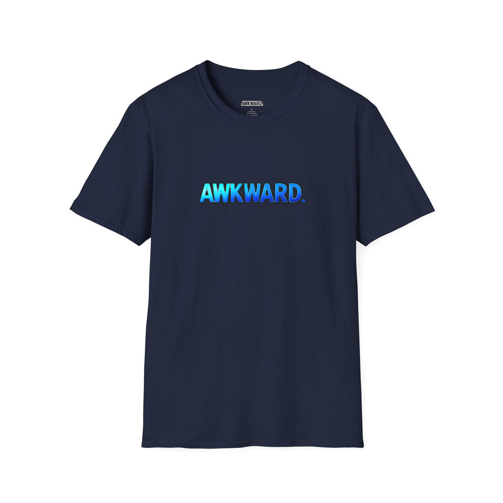 AWKWARD Tee — 3D Injured Red Dog in Wheelchair, Dark Humor Streetwear
