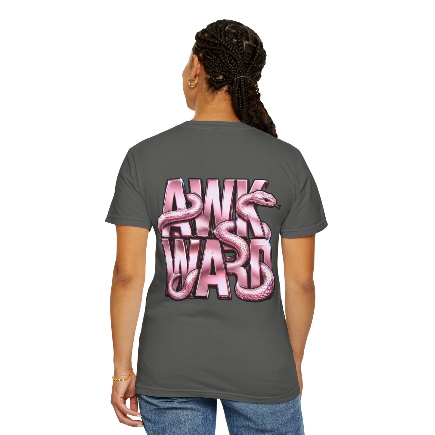 Awkward & Dangerous 3D Graphic Tee