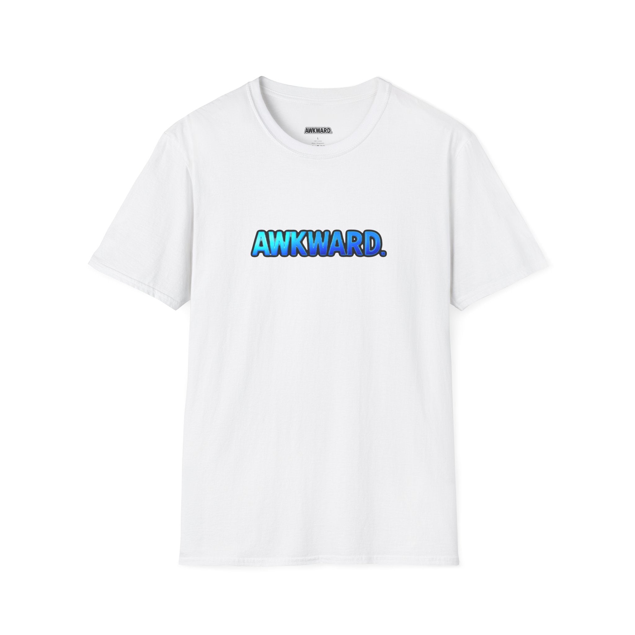 AWKWARD Tee — 3D Injured Red Dog in Wheelchair, Dark Humor Streetwear