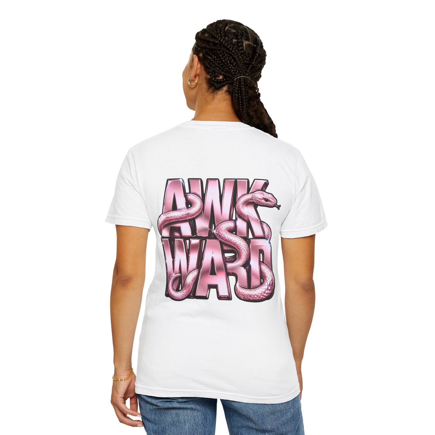 Awkward & Dangerous 3D Graphic Tee