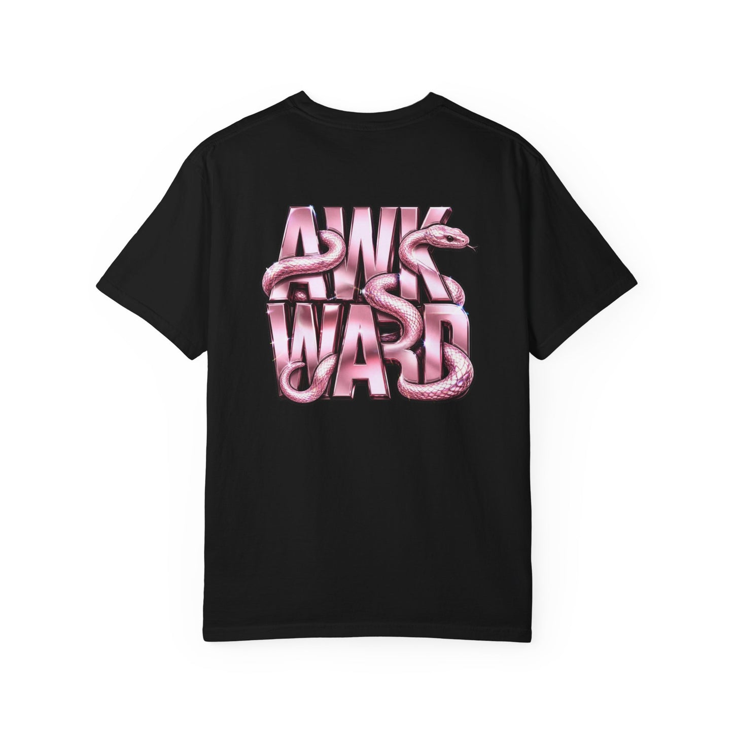 Ask A Ward T-Shirt — Pink Snake Graphic Tee