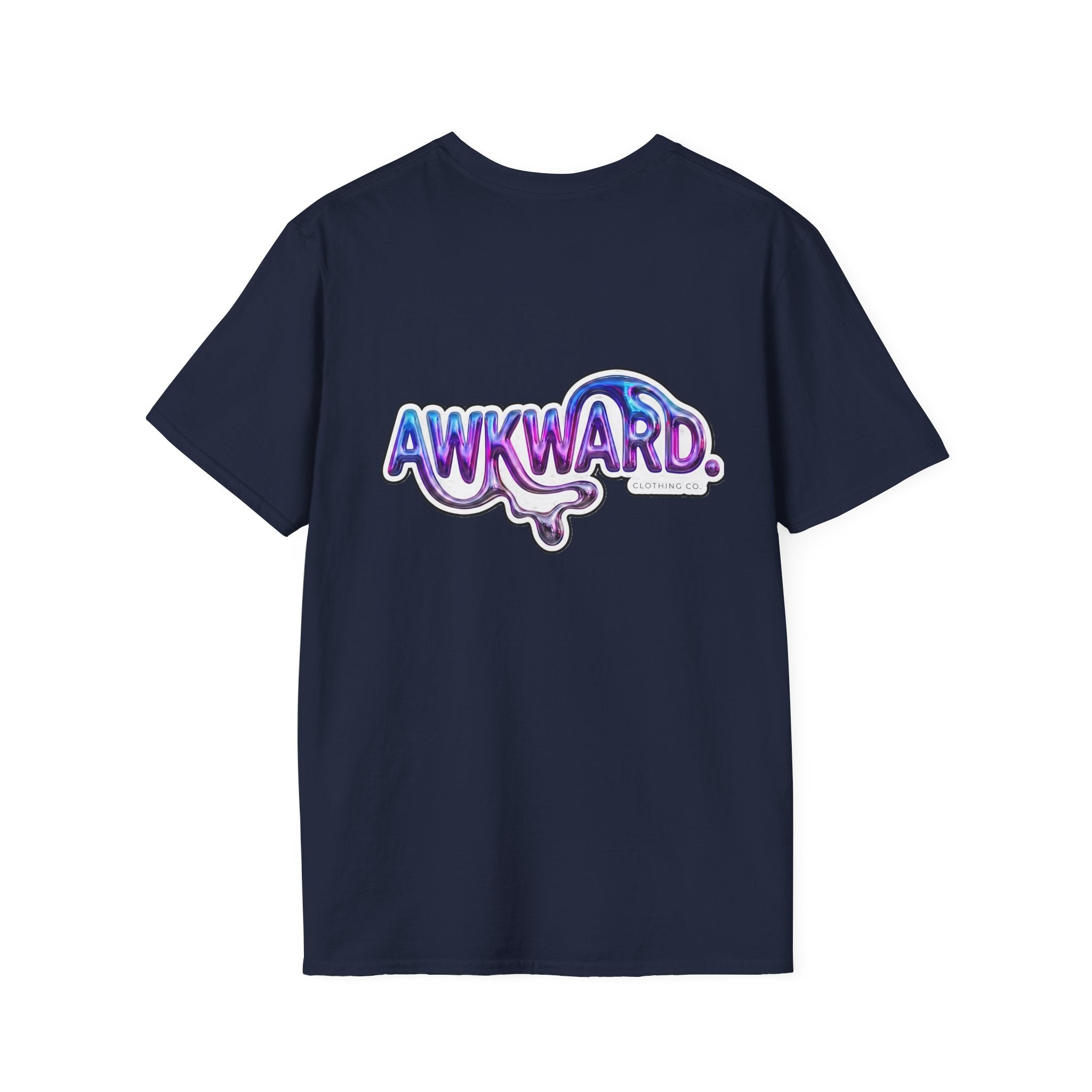 AWKWARD. Bandaged Red Dog T-Shirt — Dark Humor Grunge Y2K Streetwear