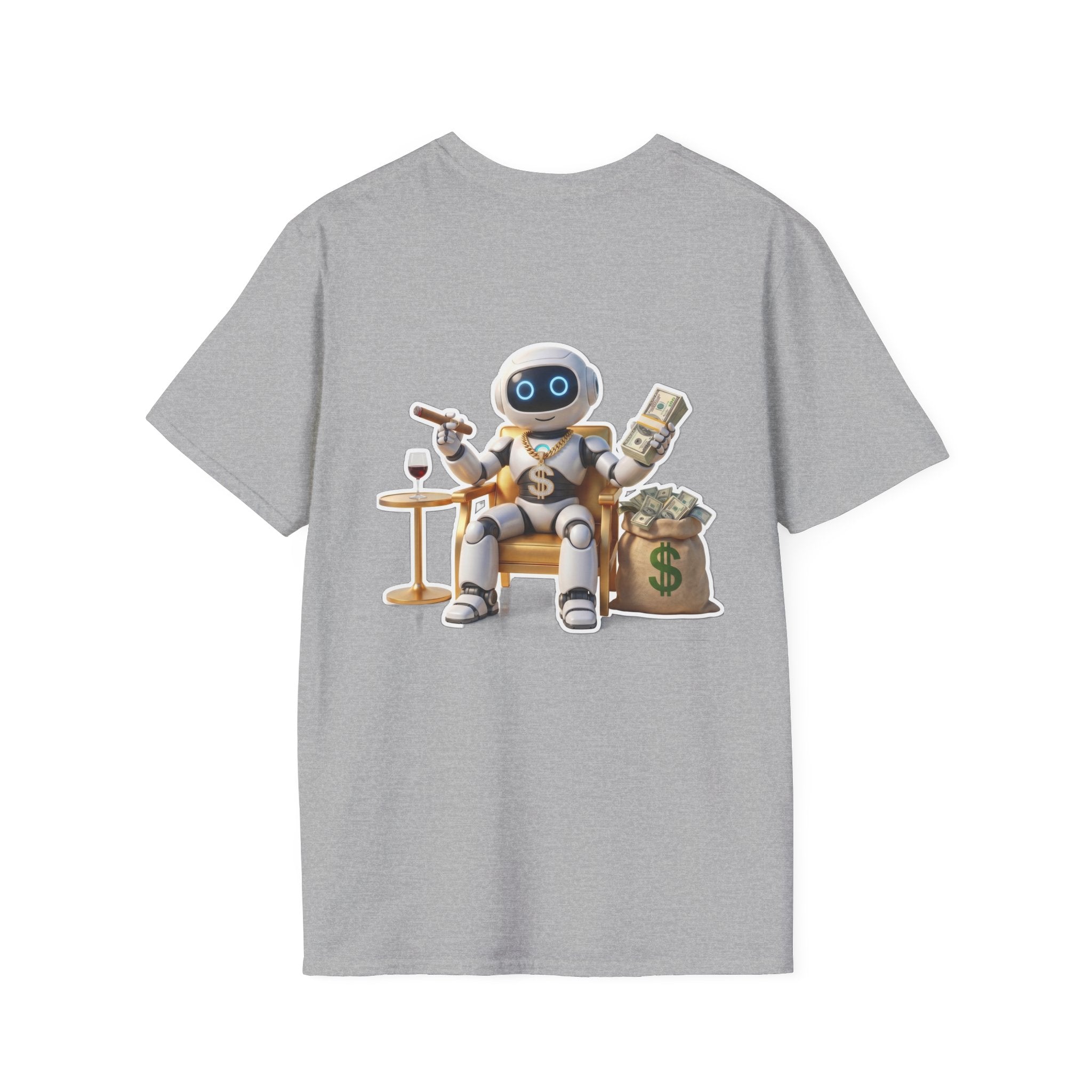 AWKWARD. T-Shirt — Cute Lonely Robot ‘Low Social Battery’ Introvert Tee