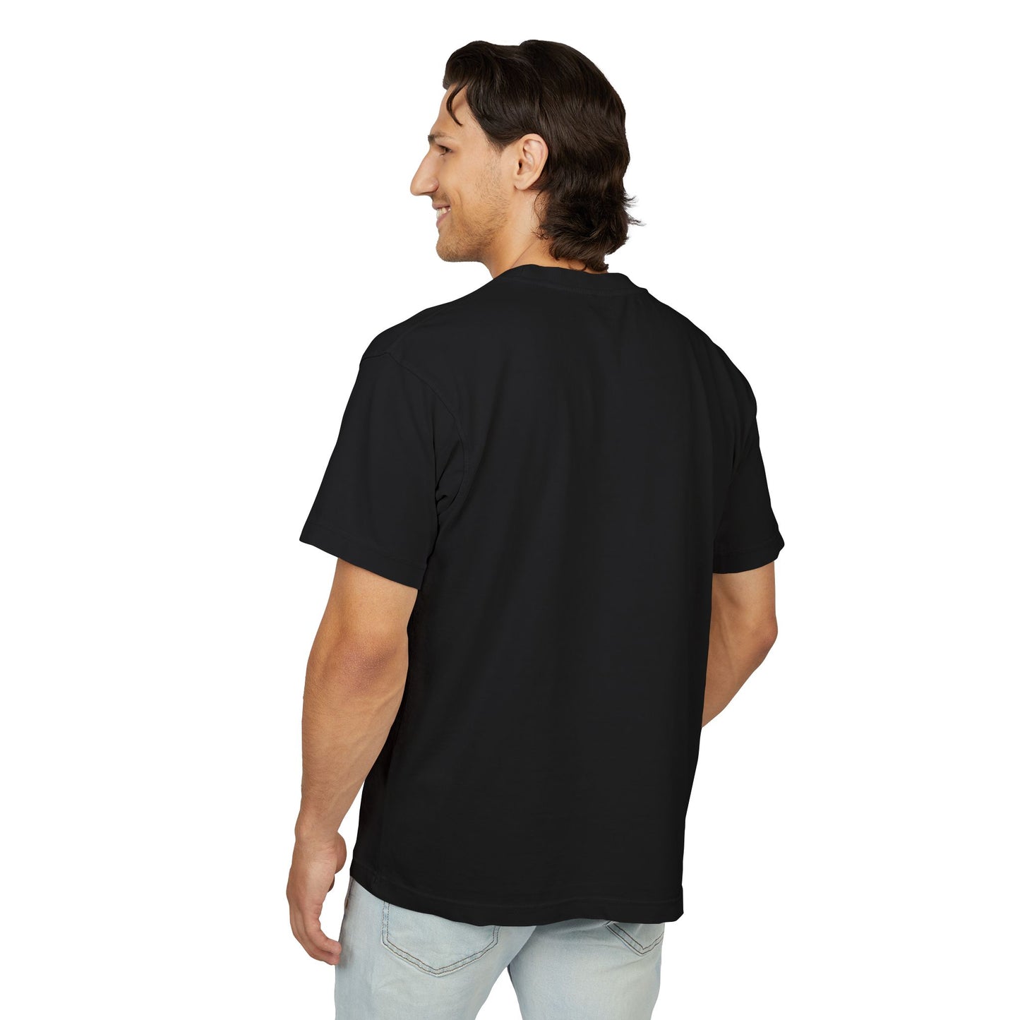 Awkward 'A' Glitch Tee — Teal-to-Purple Streetwear for Introverts