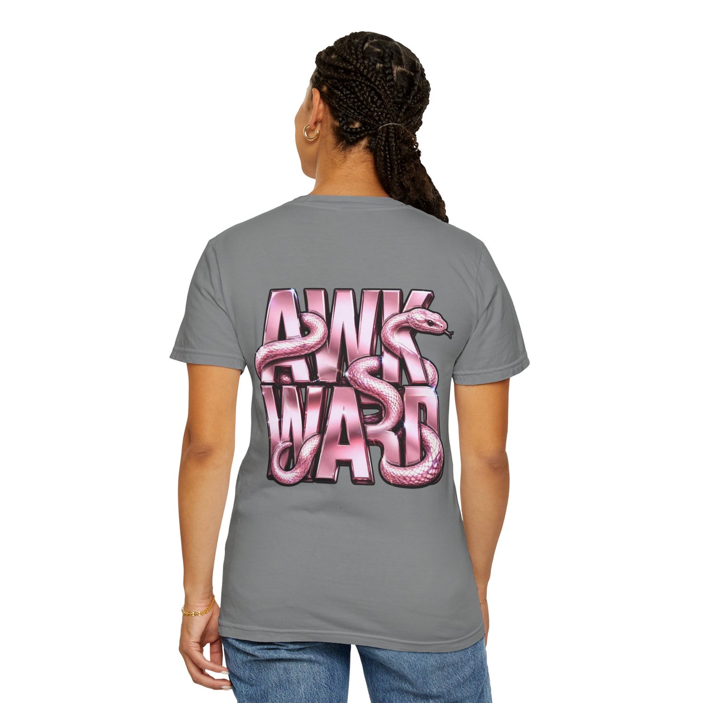 Awkward & Dangerous 3D Graphic Tee