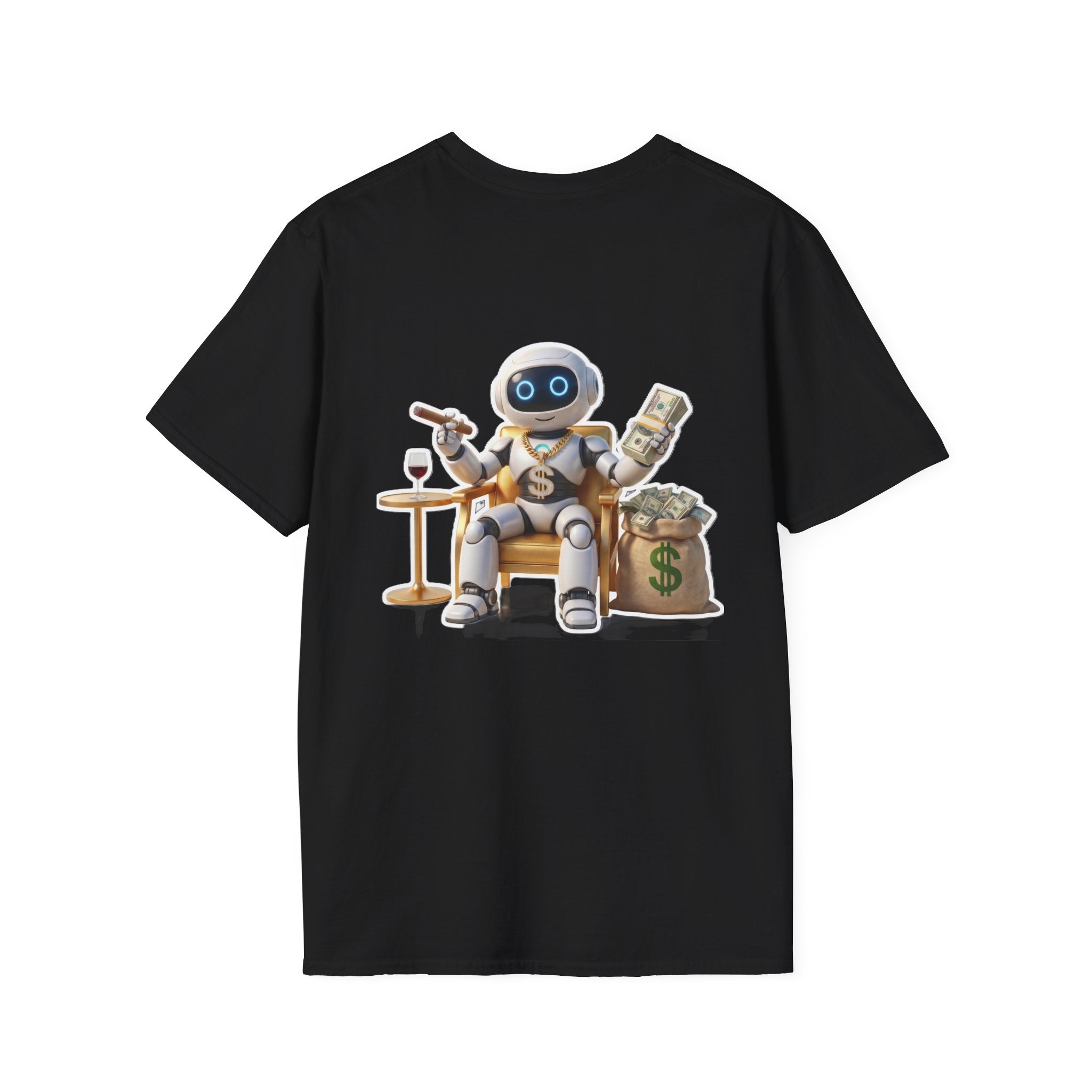 AWKWARD. T-Shirt — Cute Lonely Robot ‘Low Social Battery’ Introvert Tee