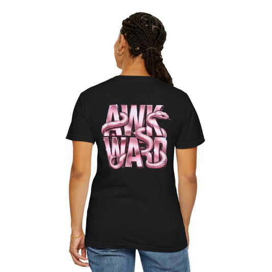 Ask A Ward T-Shirt — Pink Snake Graphic Tee