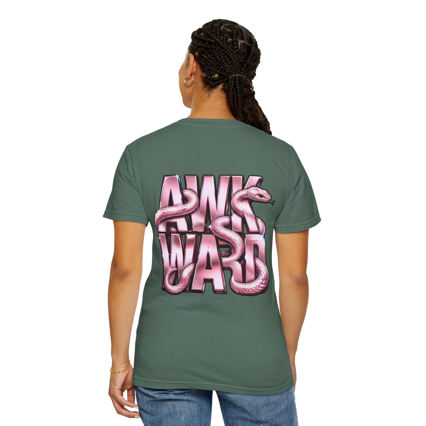 Awkward & Dangerous 3D Graphic Tee