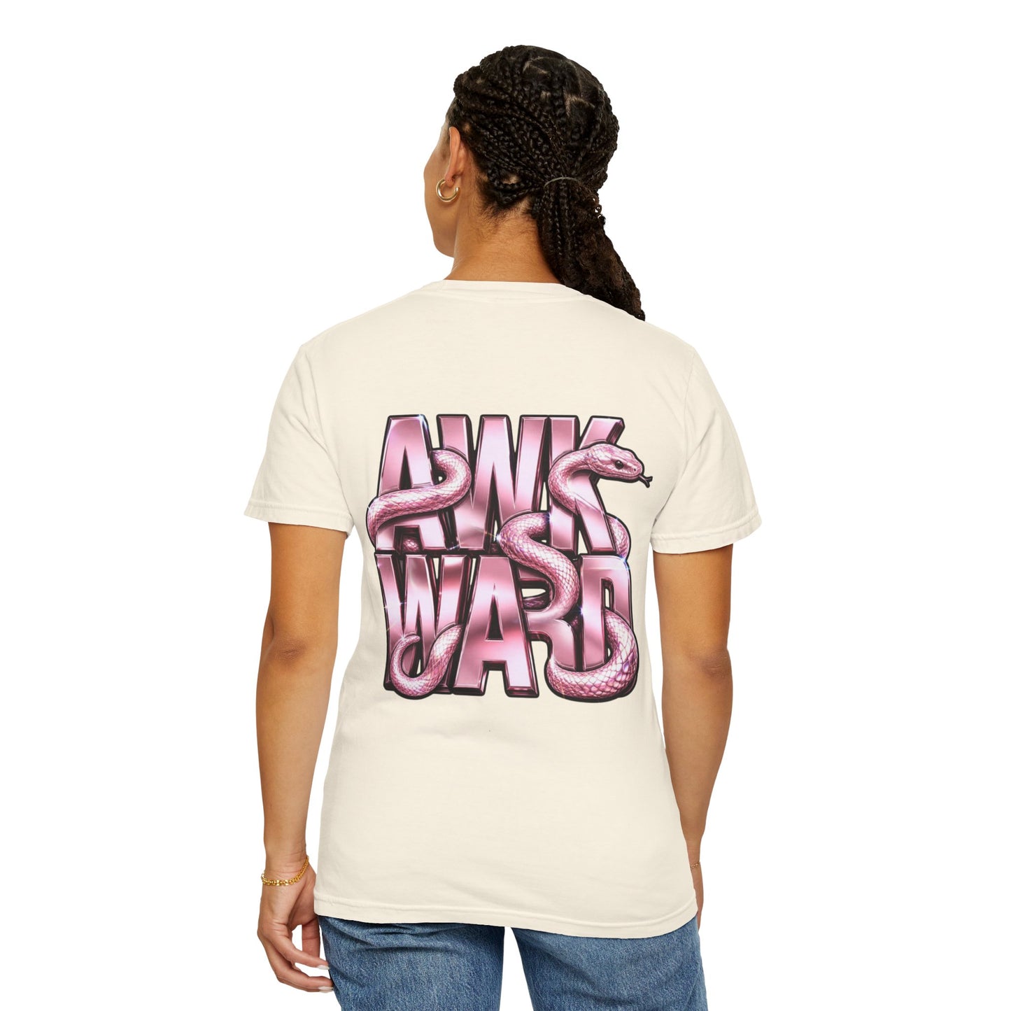 Awkward & Dangerous 3D Graphic Tee