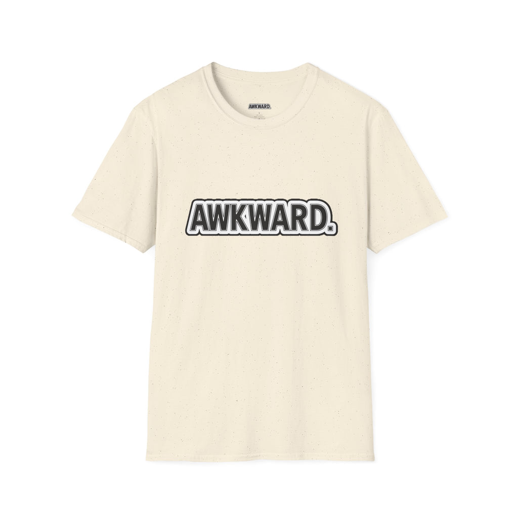 AWKWARD. Tee — Edgy Bandaged Dog Wheelchair Graphic Streetwear Shirt