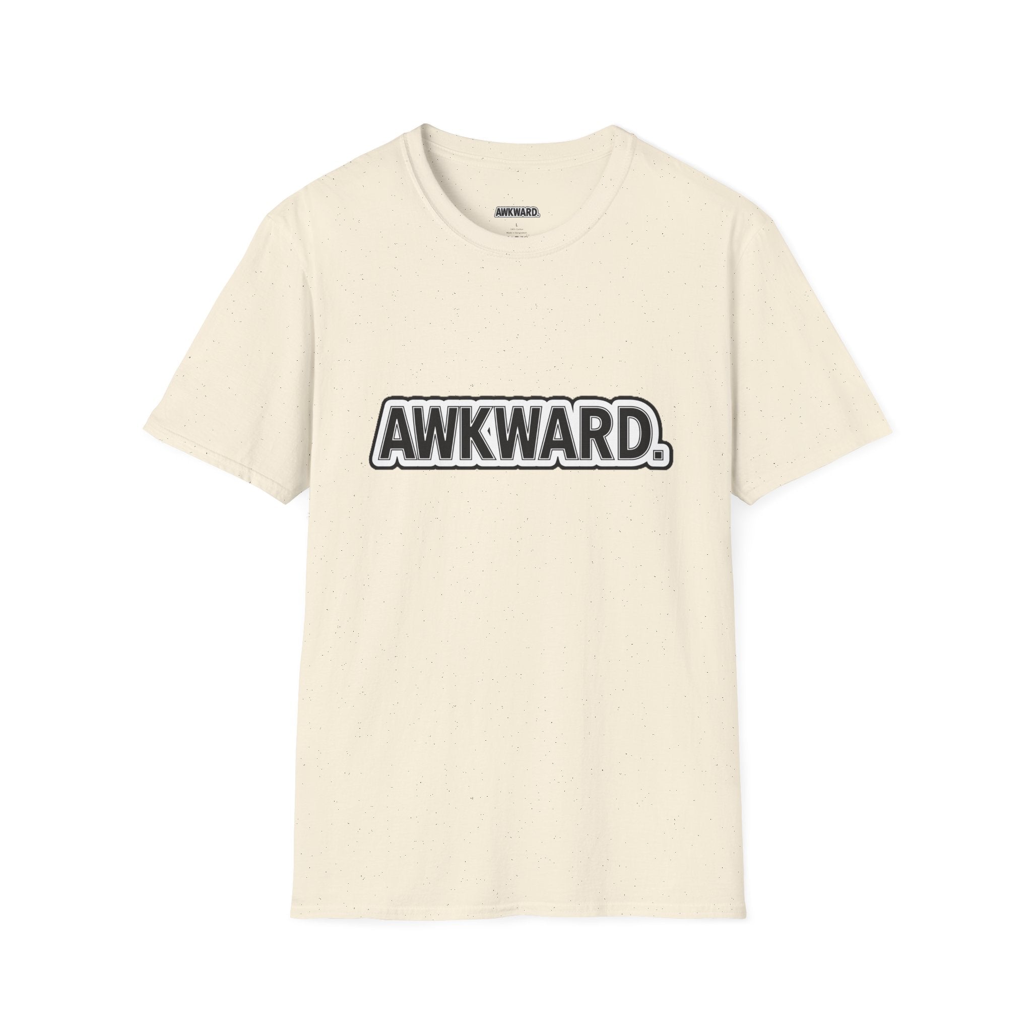 AWKWARD. Tee — Edgy Bandaged Dog Wheelchair Graphic Streetwear Shirt