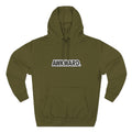AWKWARD. Fleece Hoodie — Injured Dog Wheelchair 3D Streetwear