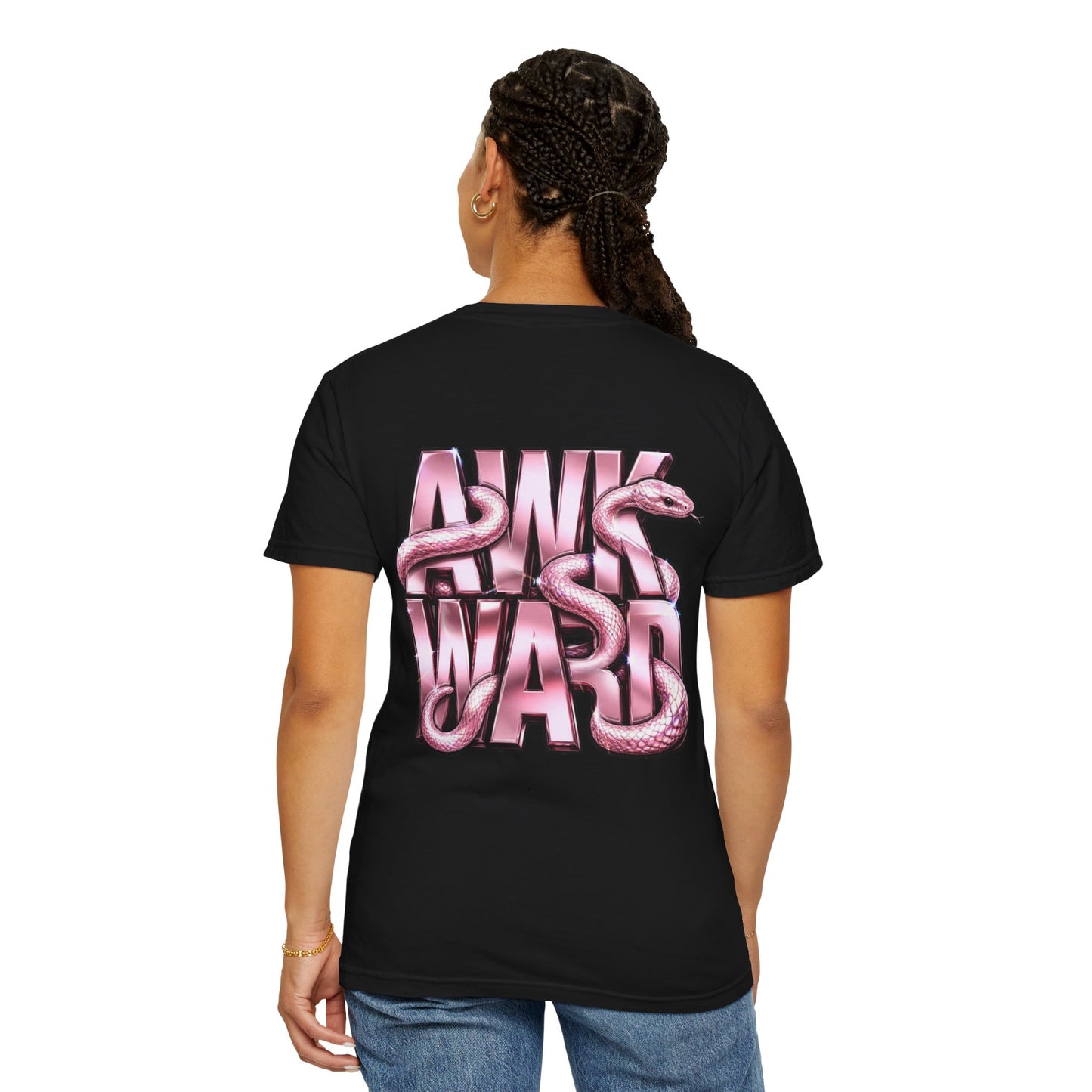 Awkward & Dangerous 3D Graphic Tee