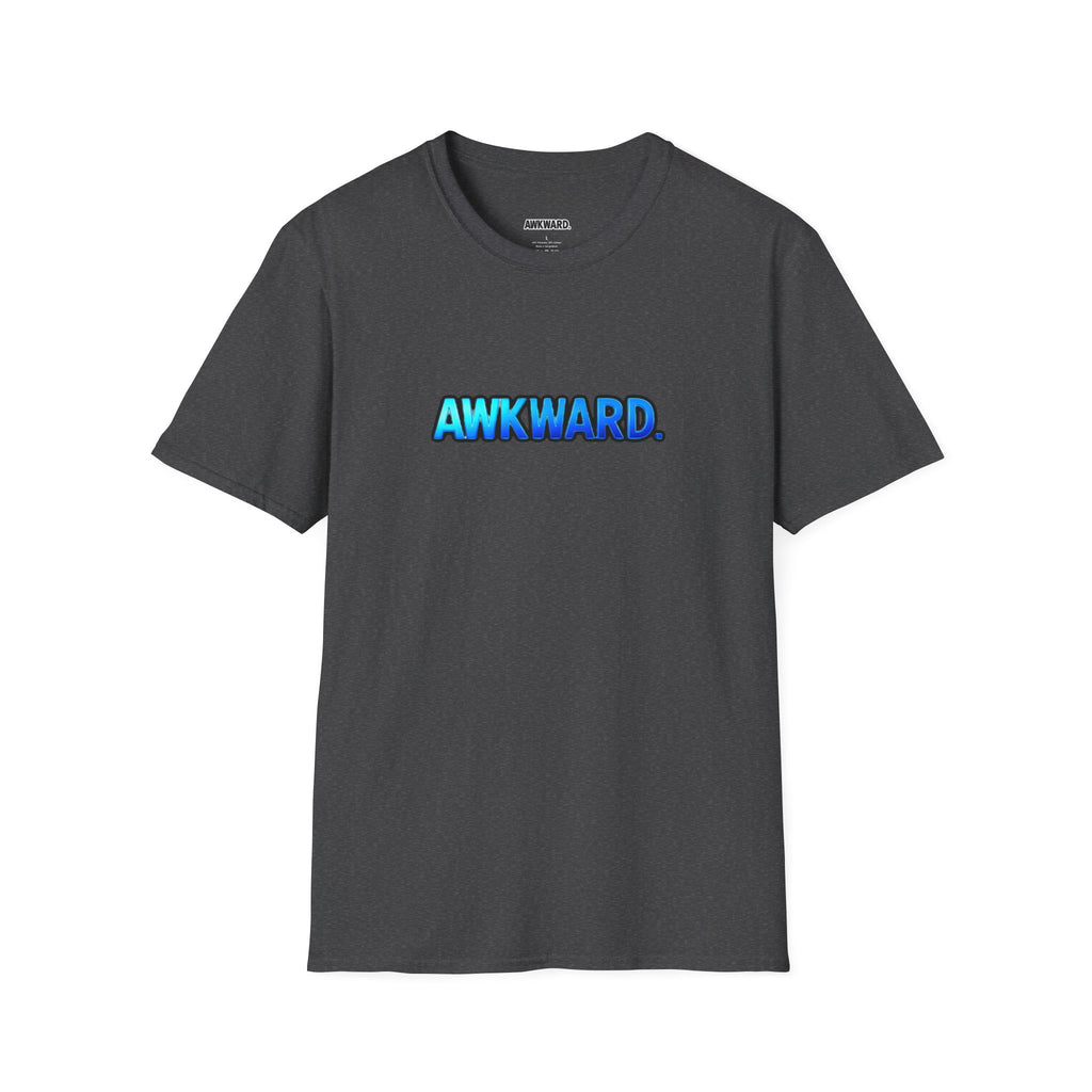 AWKWARD Tee — 3D Injured Red Dog in Wheelchair, Dark Humor Streetwear