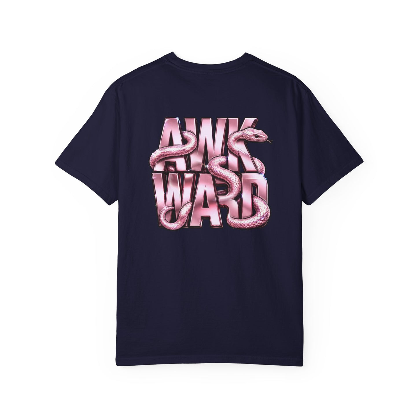 Ask A Ward T-Shirt — Pink Snake Graphic Tee