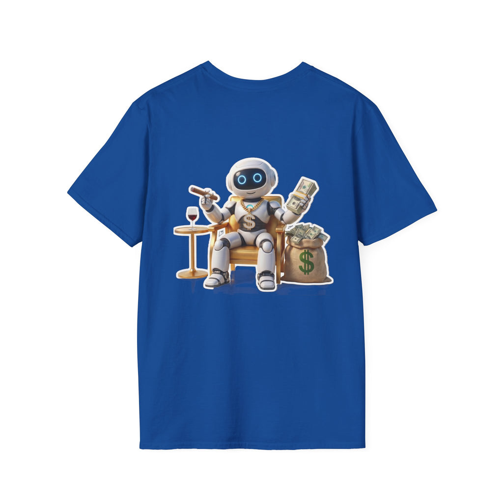 AWKWARD. T-Shirt — Cute Lonely Robot ‘Low Social Battery’ Introvert Tee
