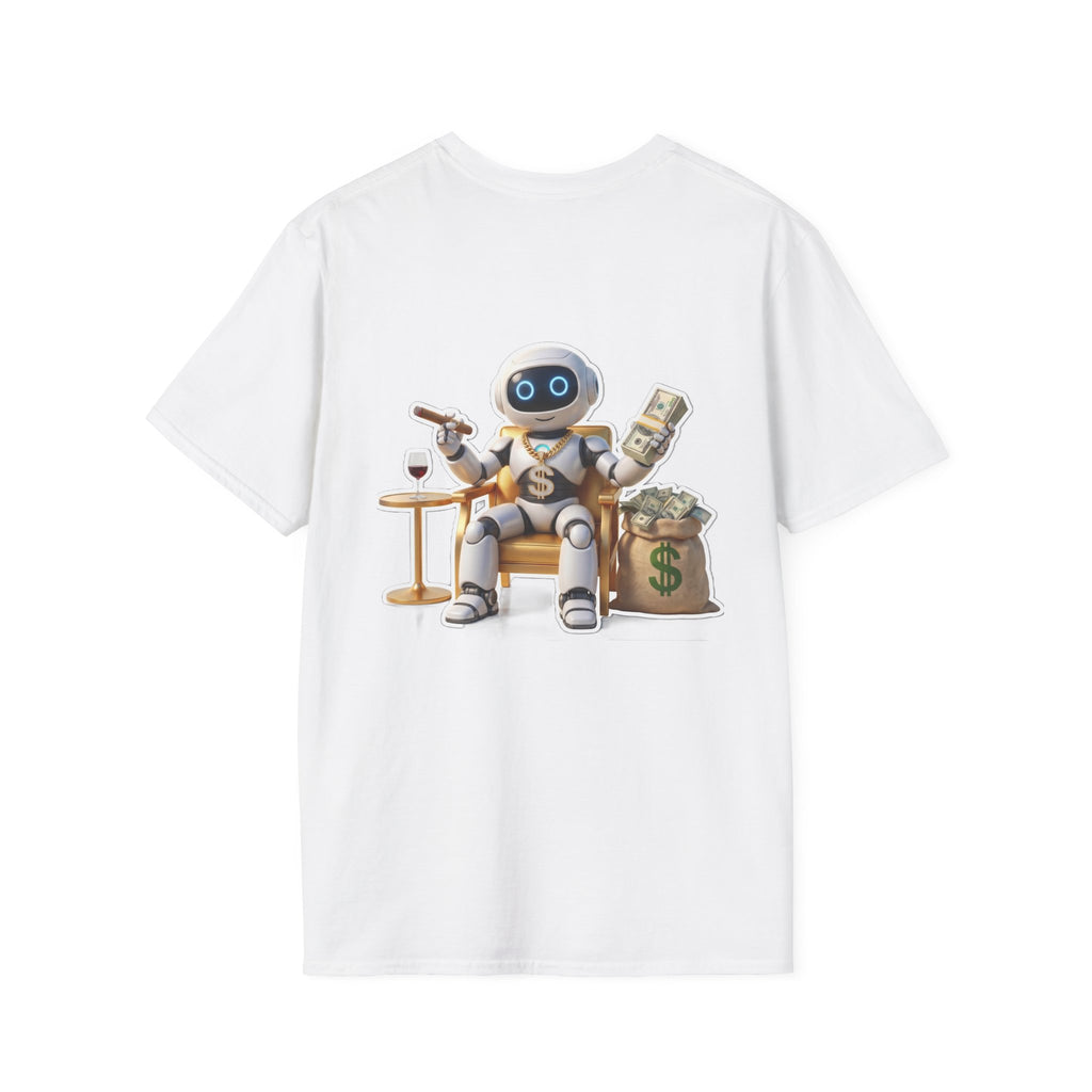 AWKWARD. T-Shirt — Cute Lonely Robot ‘Low Social Battery’ Introvert Tee
