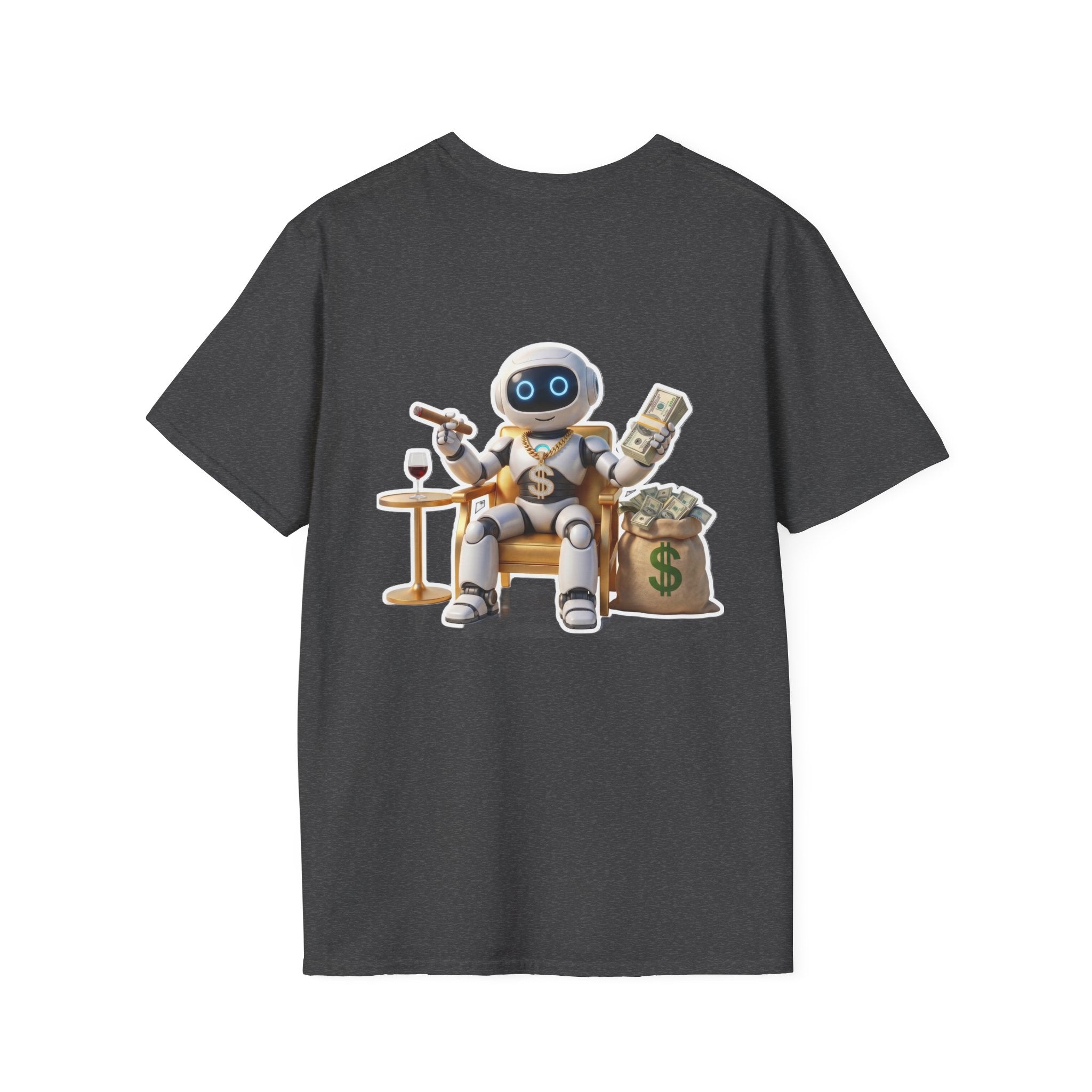 AWKWARD. T-Shirt — Cute Lonely Robot ‘Low Social Battery’ Introvert Tee