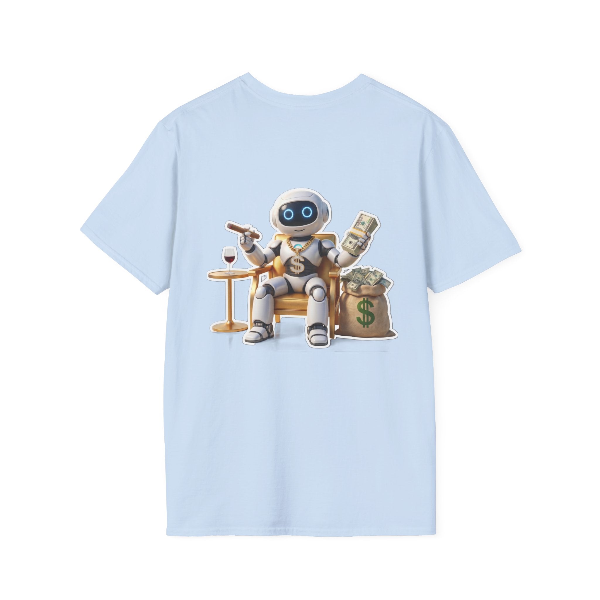 AWKWARD. T-Shirt — Cute Lonely Robot ‘Low Social Battery’ Introvert Tee