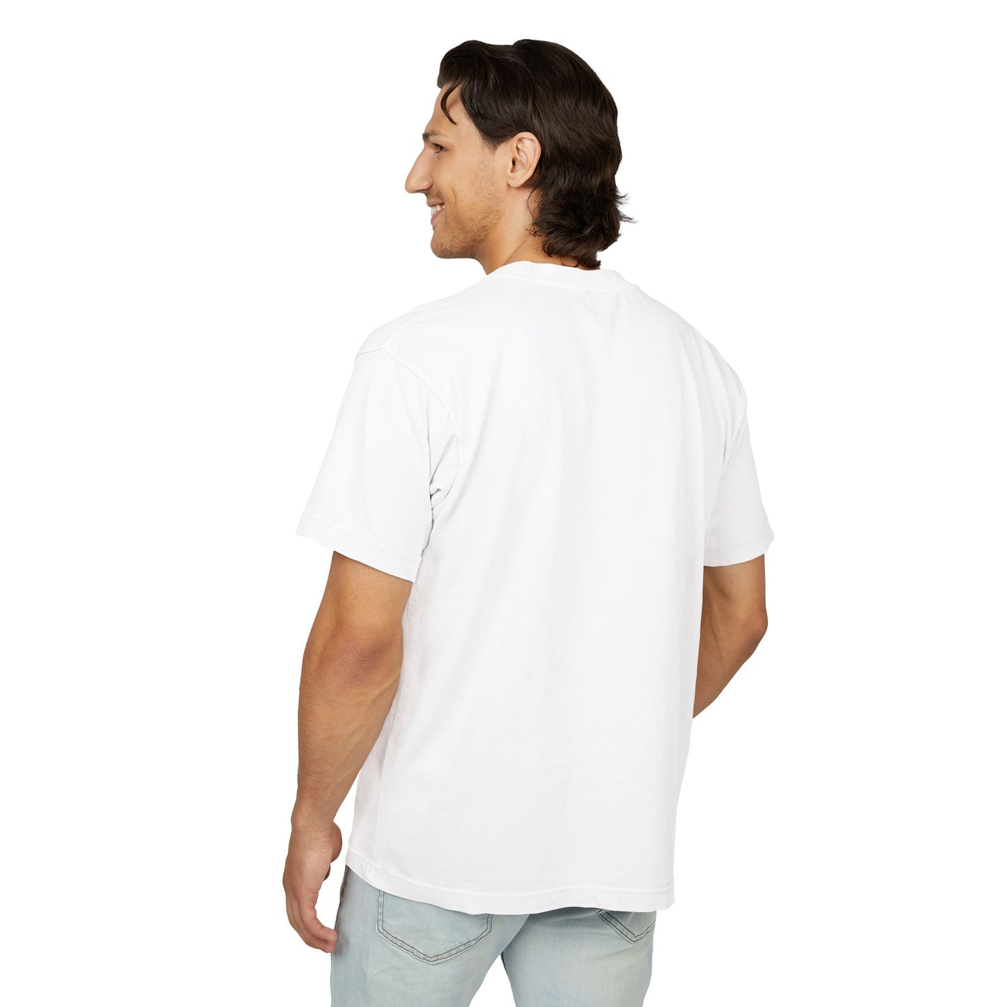 Awkward 'A' Glitch Tee — Teal-to-Purple Streetwear for Introverts