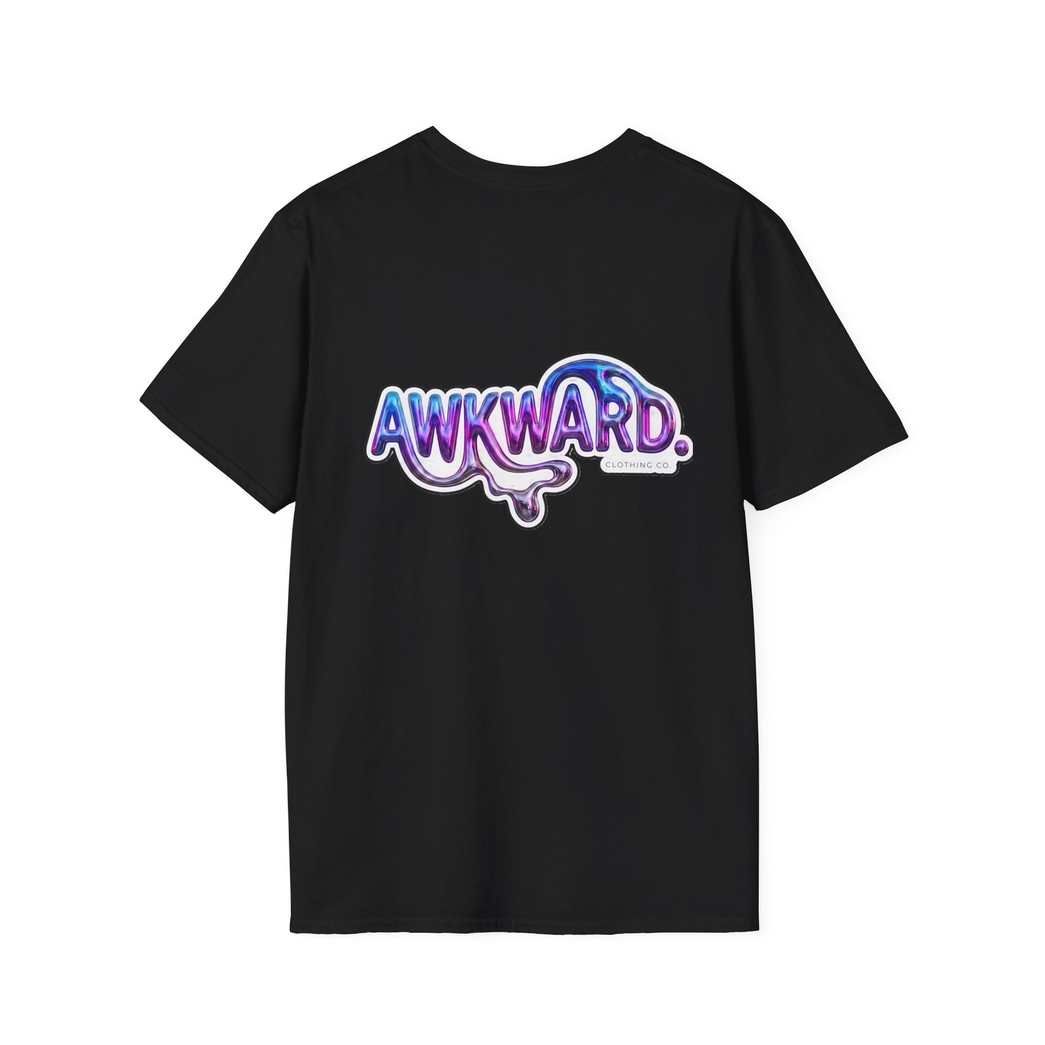 AWKWARD. Bandaged Red Dog T-Shirt — Dark Humor Grunge Y2K Streetwear