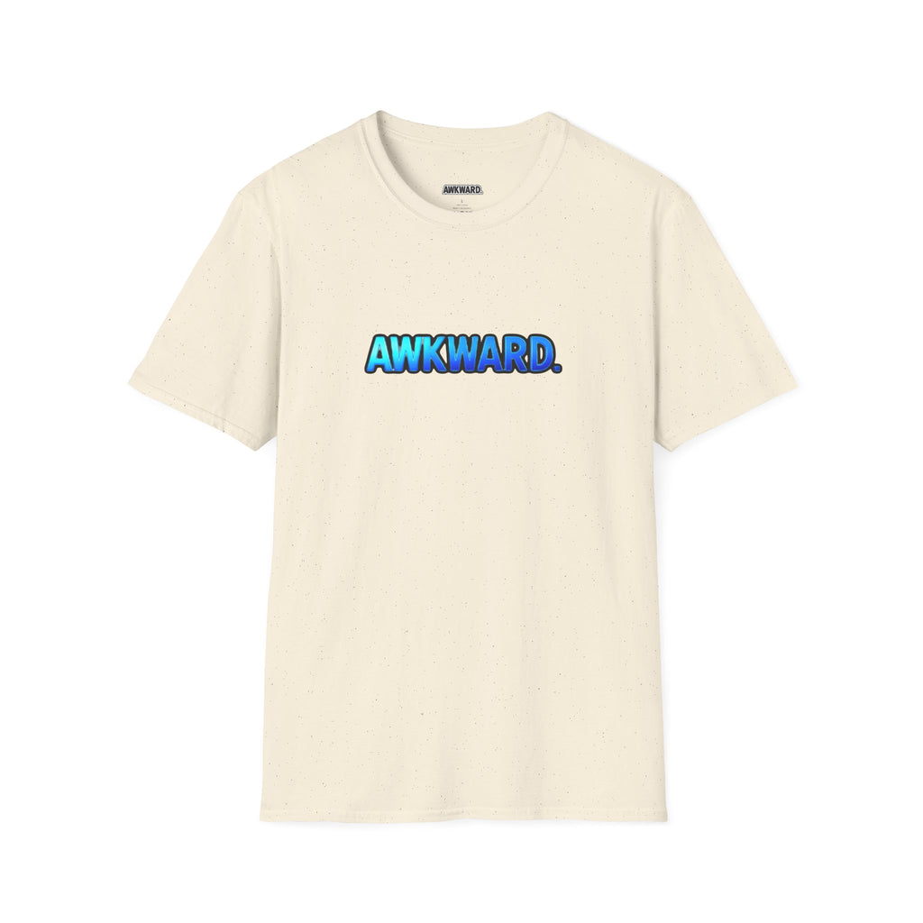 AWKWARD Tee — 3D Injured Red Dog in Wheelchair, Dark Humor Streetwear