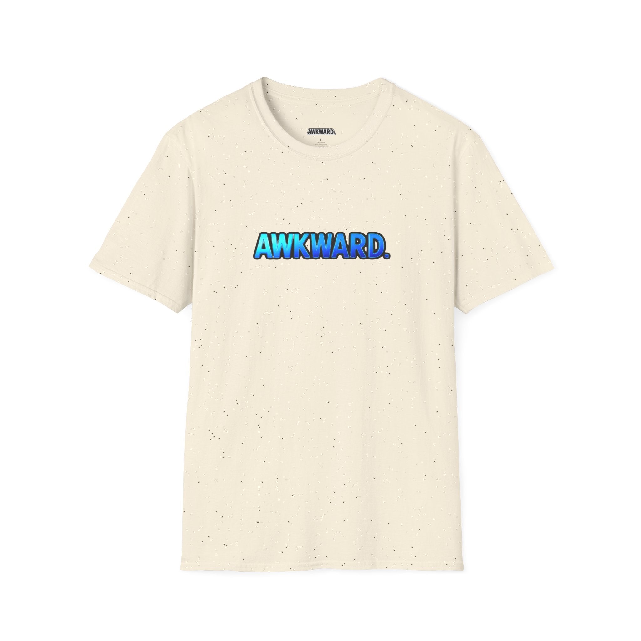 AWKWARD Tee — 3D Injured Red Dog in Wheelchair, Dark Humor Streetwear