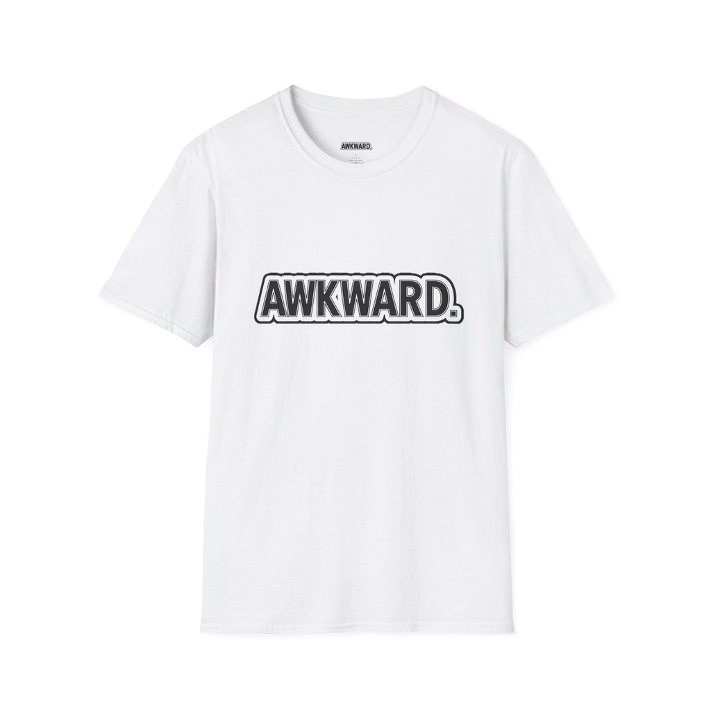 AWKWARD. Tee — Edgy Bandaged Dog Wheelchair Graphic Streetwear Shirt