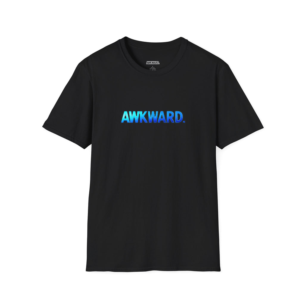 AWKWARD Tee — 3D Injured Red Dog in Wheelchair, Dark Humor Streetwear