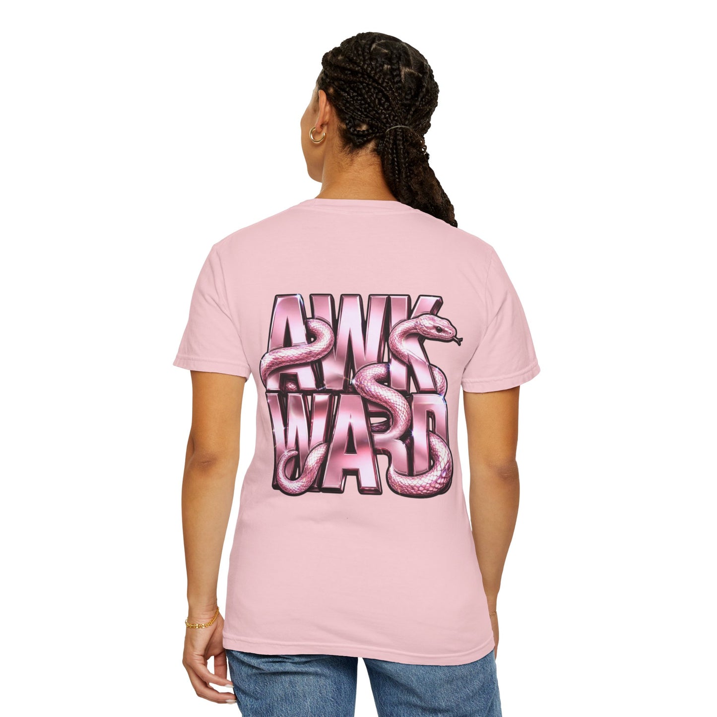 Awkward & Dangerous 3D Graphic Tee