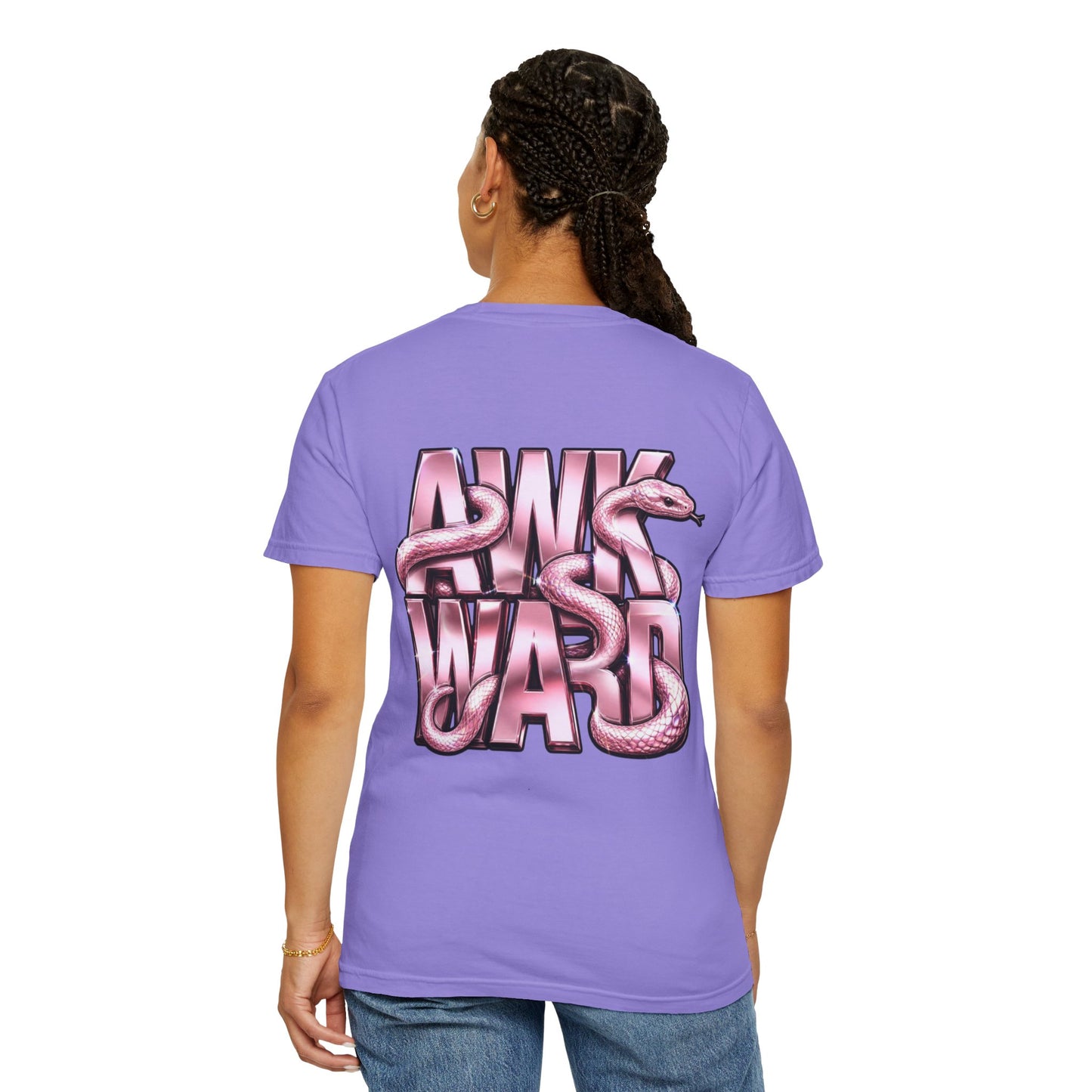 Awkward & Dangerous 3D Graphic Tee