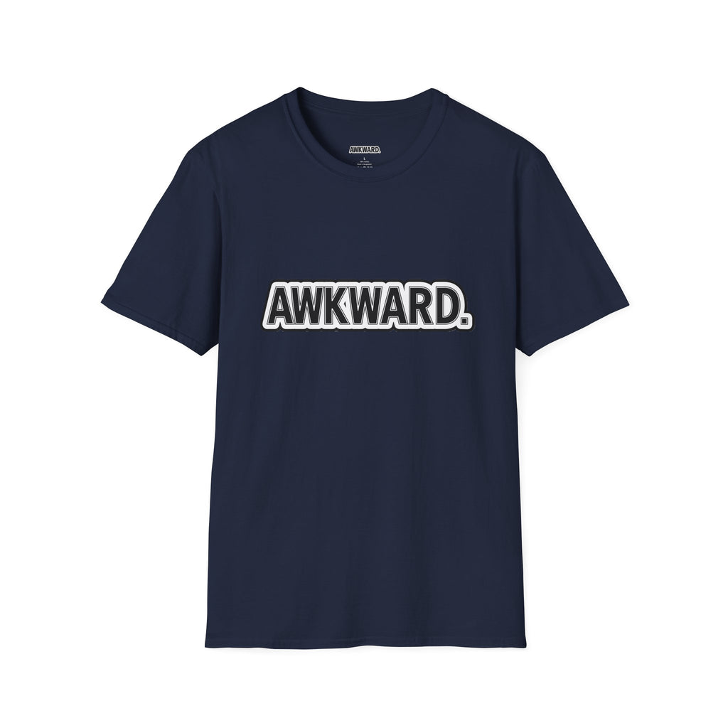 AWKWARD. Tee — Edgy Bandaged Dog Wheelchair Graphic Streetwear Shirt
