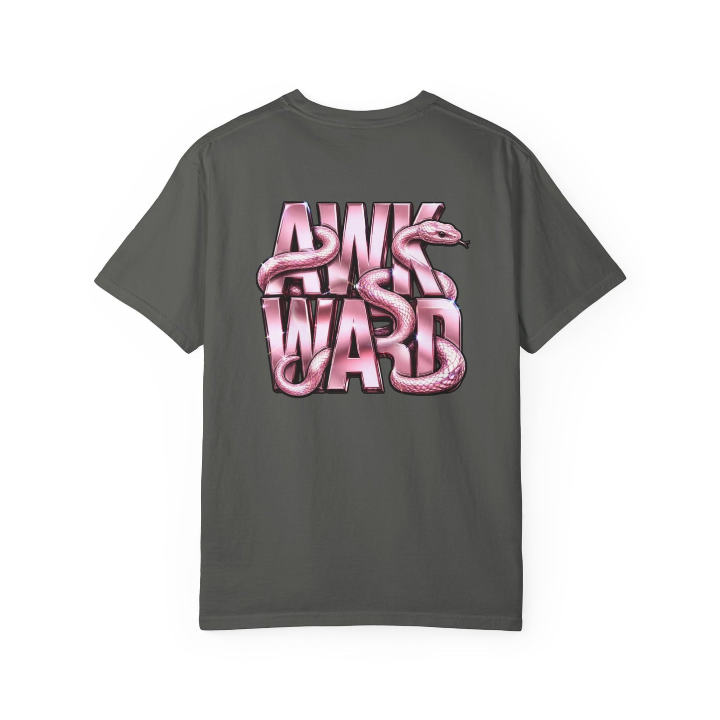 Ask A Ward T-Shirt — Pink Snake Graphic Tee