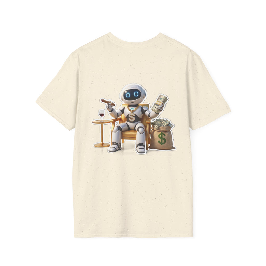 AWKWARD. T-Shirt — Cute Lonely Robot ‘Low Social Battery’ Introvert Tee