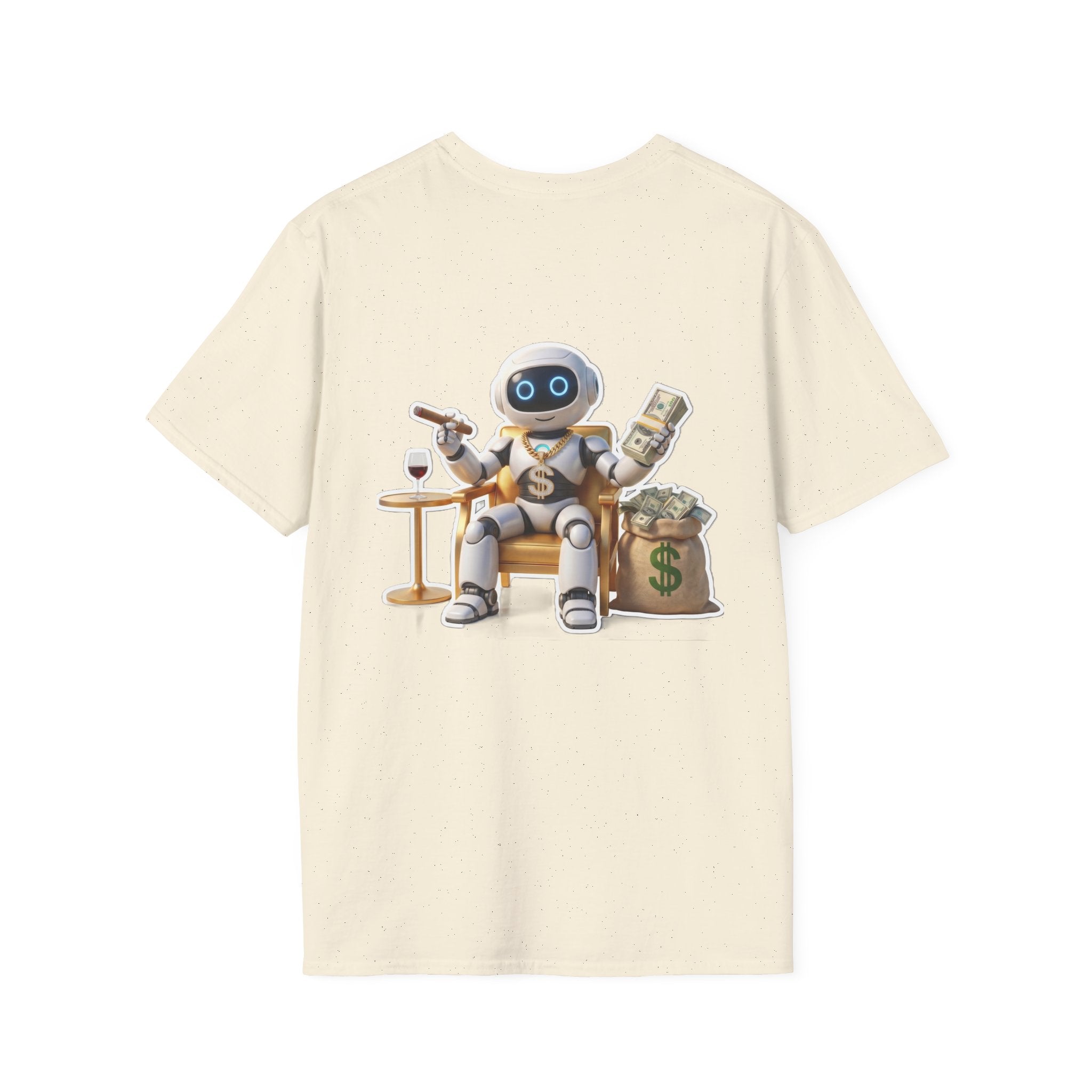 AWKWARD. T-Shirt — Cute Lonely Robot ‘Low Social Battery’ Introvert Tee