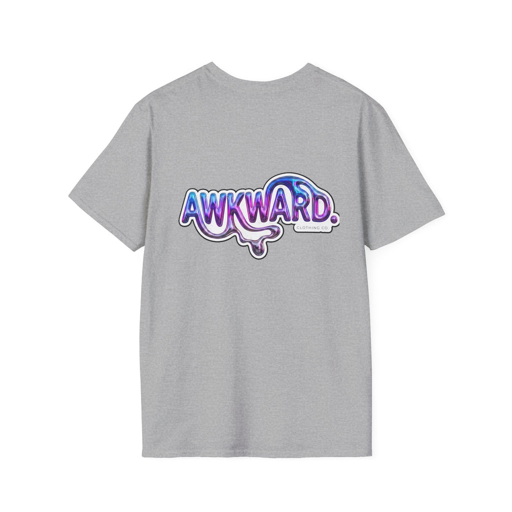 AWKWARD. Bandaged Red Dog T-Shirt — Dark Humor Grunge Y2K Streetwear
