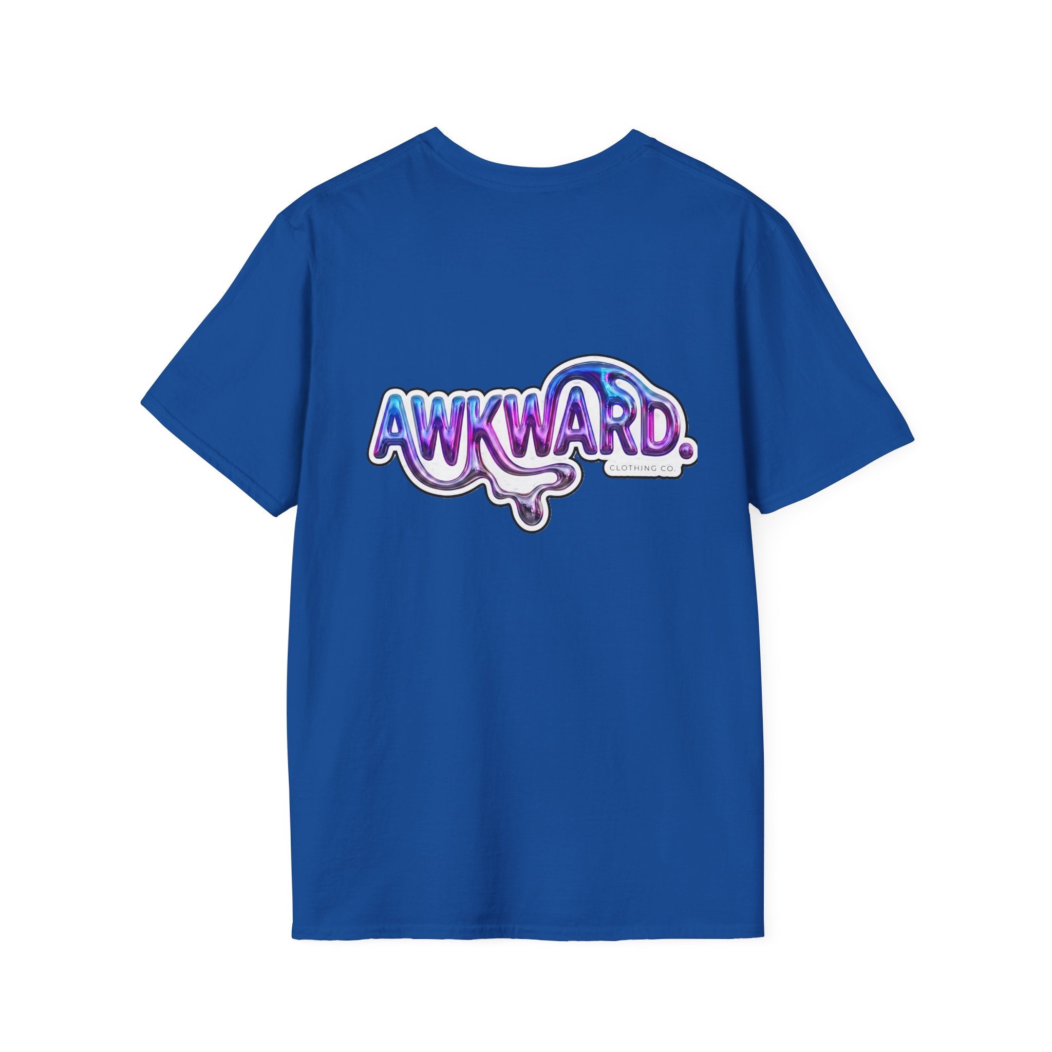 AWKWARD. Bandaged Red Dog T-Shirt — Dark Humor Grunge Y2K Streetwear
