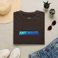 AWKWARD Tee — 3D Injured Red Dog in Wheelchair, Dark Humor Streetwear