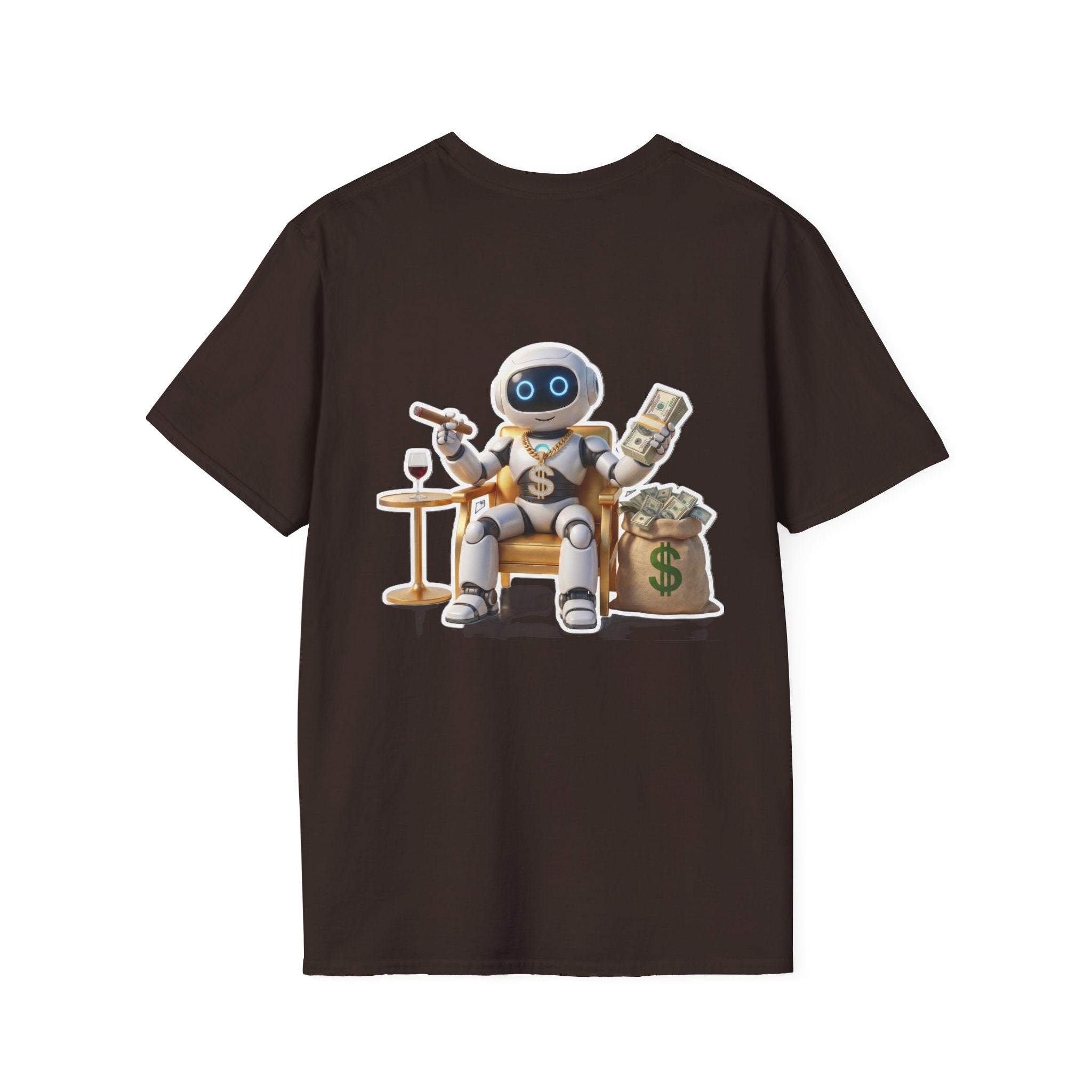 AWKWARD. T-Shirt — Cute Lonely Robot ‘Low Social Battery’ Introvert Tee