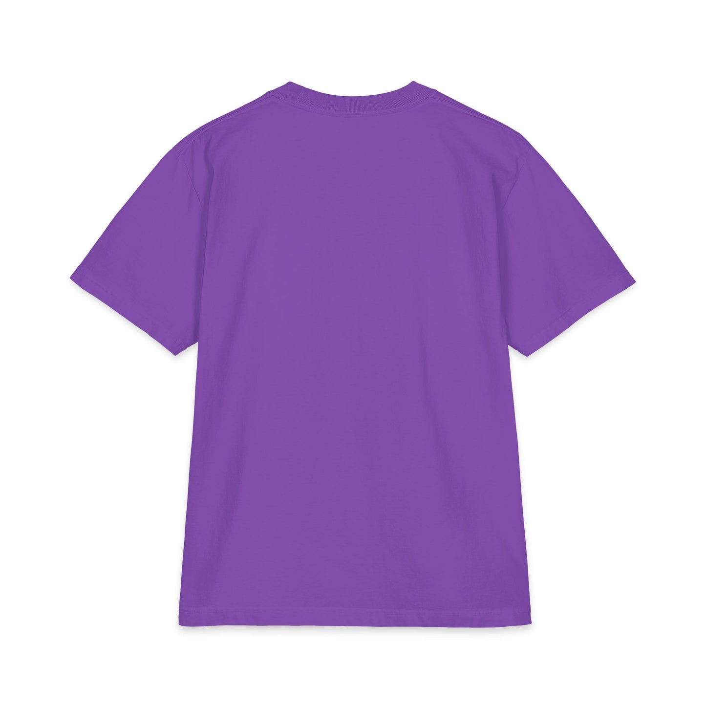 Glitch Stripe T-Shirt — Blue 'Do Not Disturb' Streetwear