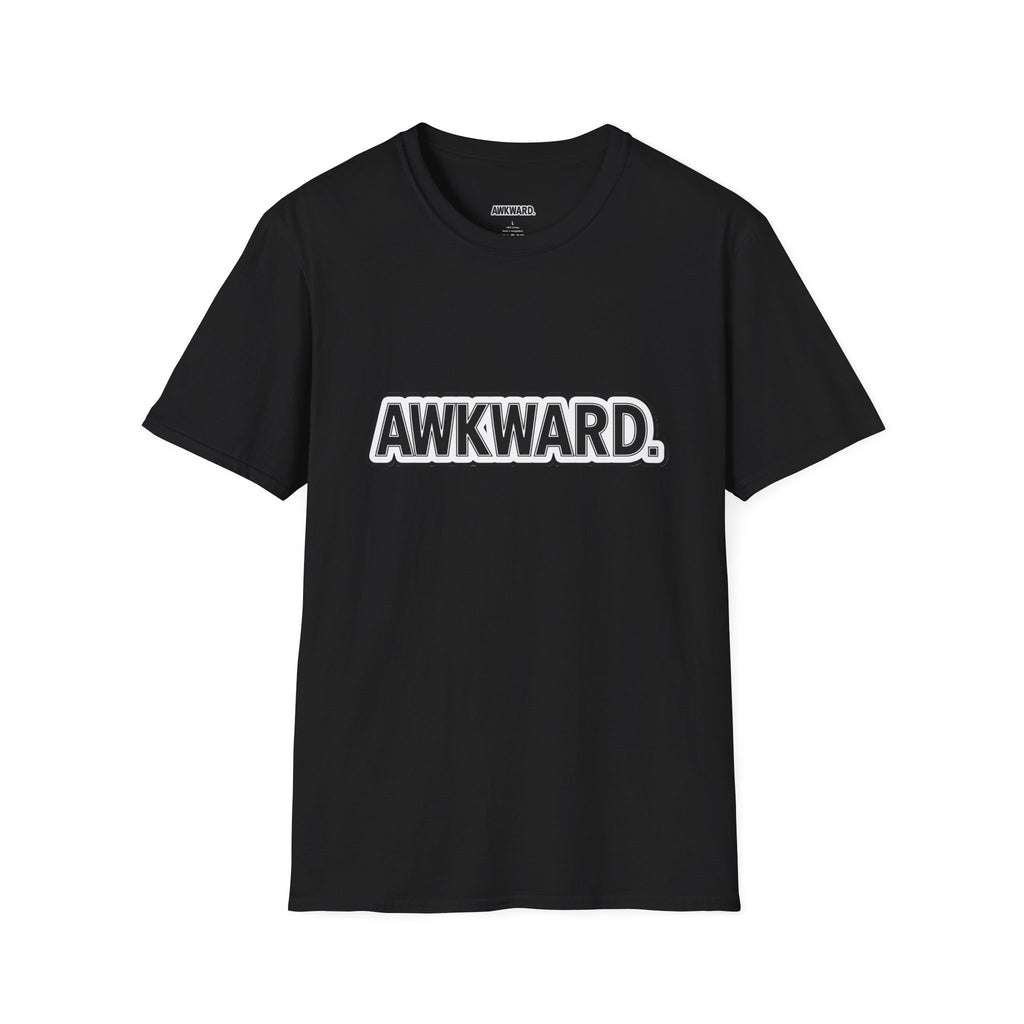 AWKWARD. Tee — Edgy Bandaged Dog Wheelchair Graphic Streetwear Shirt