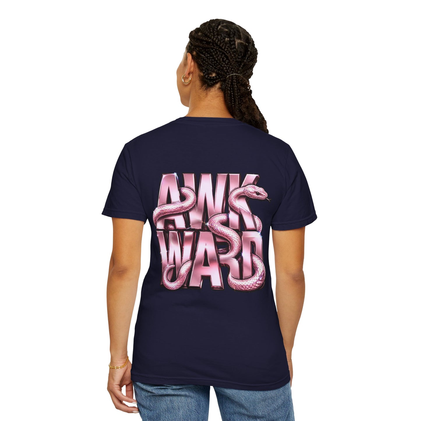 Awkward & Dangerous 3D Graphic Tee