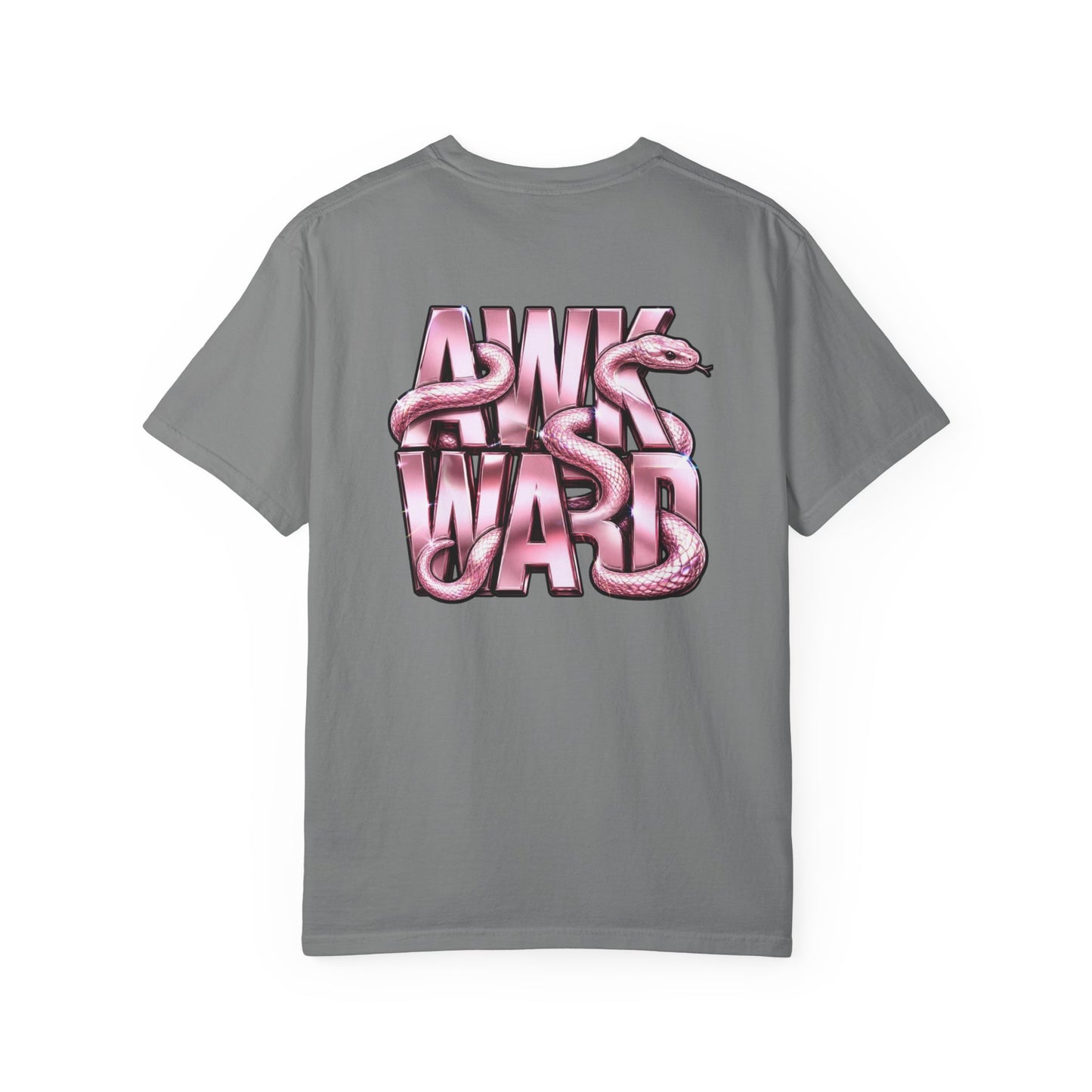 Ask A Ward T-Shirt — Pink Snake Graphic Tee